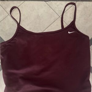 Nike Women's Maroon Camisole Top